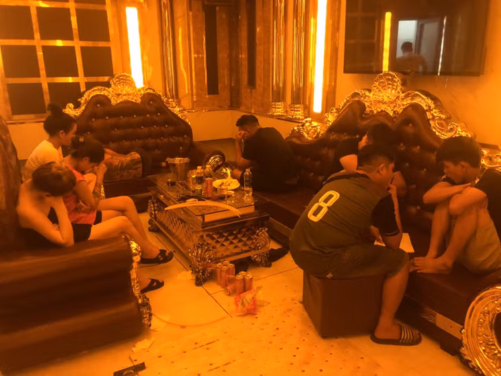 Hiện trường vụ việc.