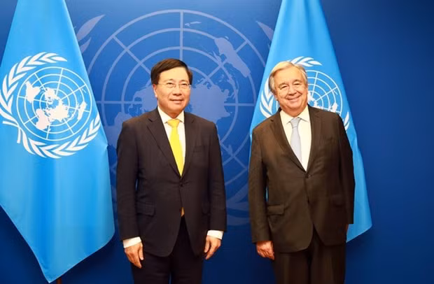 Tong Thu ky Guterres: LHQ se ho tro uu tien phat trien cua Viet Nam hinh anh 1