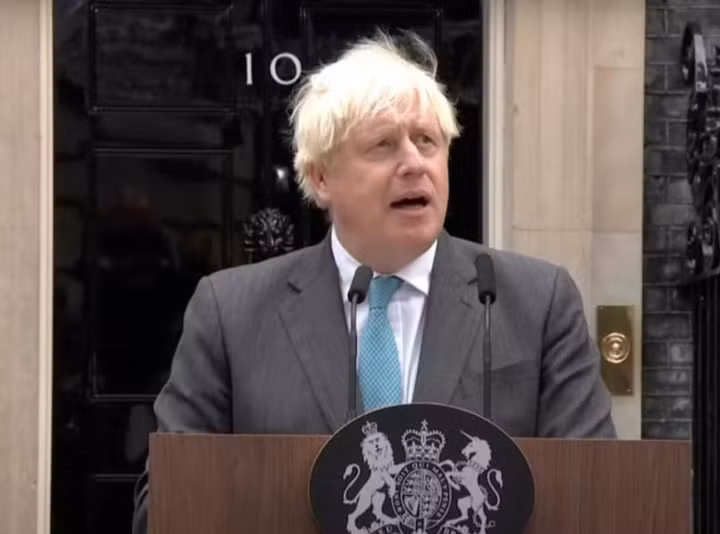 Ông Boris Johnson.