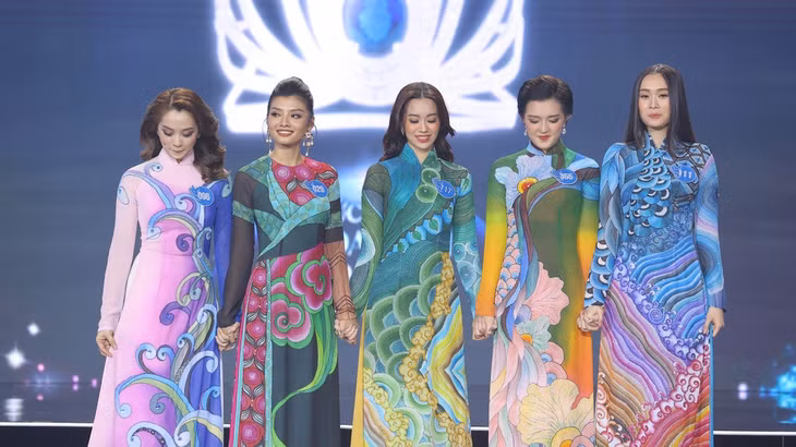 Hình ảnh ở chung kết Miss Peace Vietnam 2022. Ảnh: BTC.