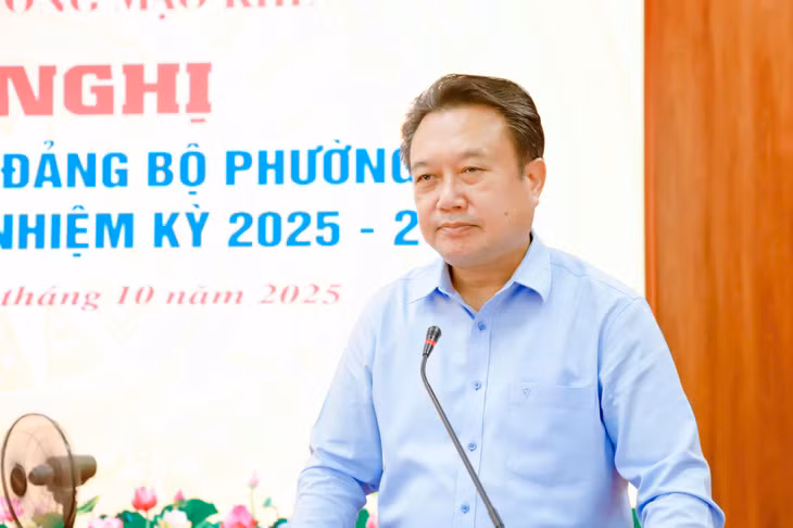 Đồng chí Nguyễn Đức Thành, Ủy viên BTV Tỉnh ủy, Phó Chủ tịch Thường trực HĐND tỉnh phát biểu chỉ đạo tại hội nghị.