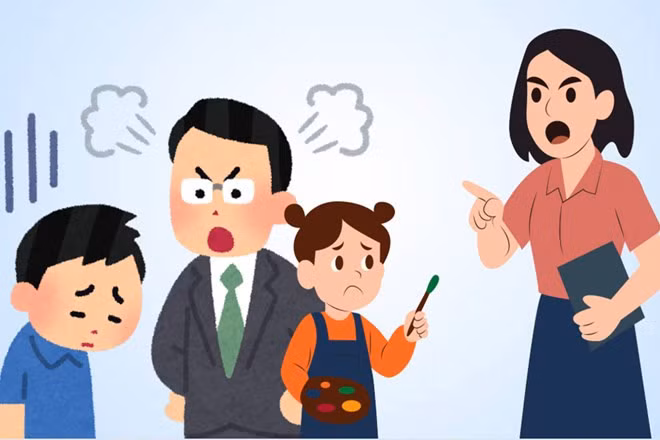 Những hệ quả tiêu cực khi cha mẹ thường xuyên chỉ trích con cái. Đồ họa: Thiện Nhân