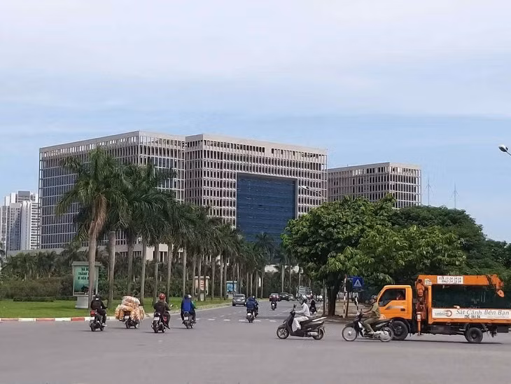 Trụ sở Bộ Ngoại giao trên đường Lê Quang Đạo, Hà Nội - Ảnh: T.L.