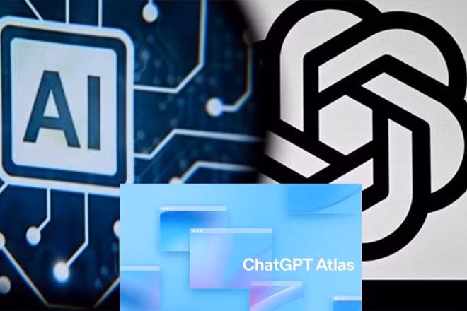 Trình duyệt AI ChatGPT Atlas ghi nhớ tìm kiếm, hỗ trợ hoàn thành nhiệm vụ trực tuyến, nhưng có nguy cơ bị tấn công chèn mã độc. Đồ họa: Cát Tiên