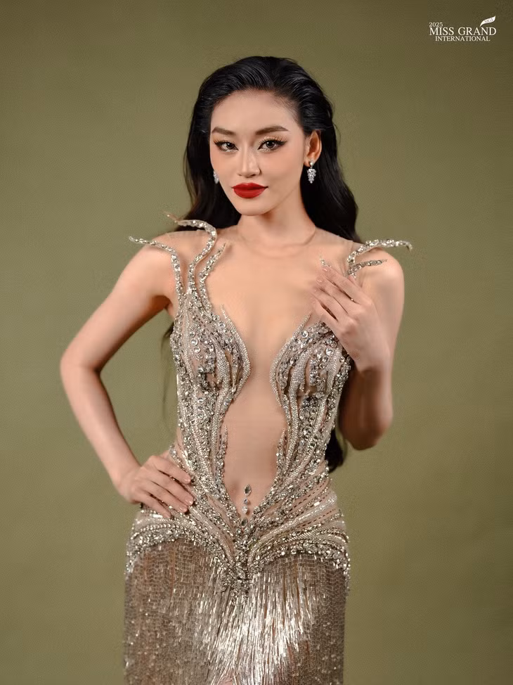 Bức ảnh mới nhất của Yến Nhi trên trang chủ Miss Grand International. Ảnh: Miss Grand International.