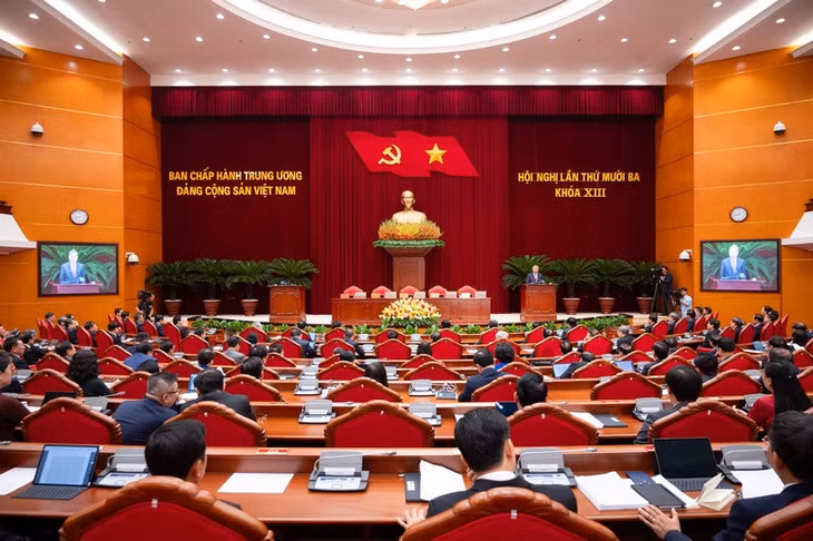 Tổng Bí thư Tô Lâm đề nghị quán triệt ba trọng tâm-ba công khai-một thước đo - Ảnh: VGP/Nhật Bắc