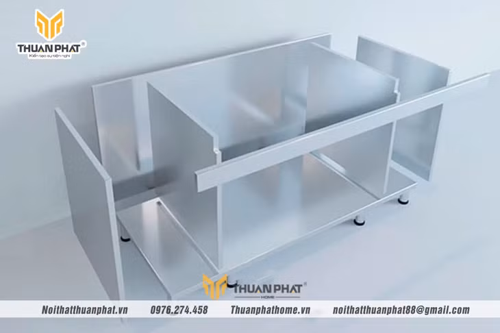 Cùng Nội thất Thuận Phát nâng tầm không gian sống với tủ bếp inox hiện đại ảnh 3 Cùng Nội thất Thuận Phát nâng tầm không gian sống với tủ bếp inox hiện đại ảnh 3