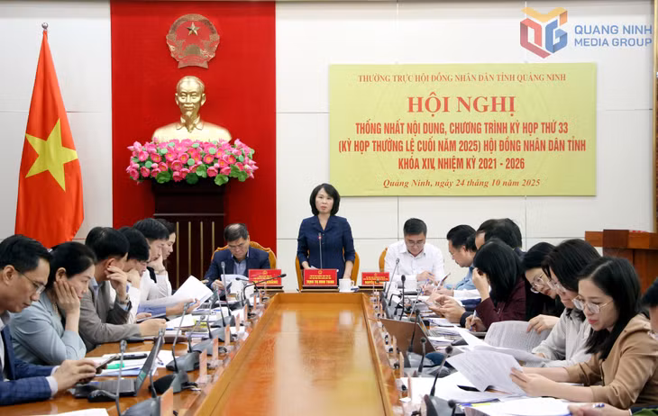 Đồng chí Trịnh Thị Minh Thanh, Phó Bí thư Thường trực Tỉnh ủy, Chủ tịch HĐND tỉnh, phát biểu kết luận.