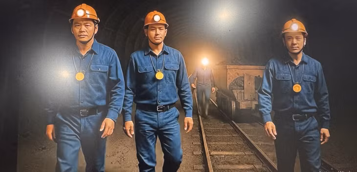 Một cảnh trong video tuyên truyền ATLĐ có sử dụng Al của Đoàn Thanh niên Công ty CP Than Núi Béo.