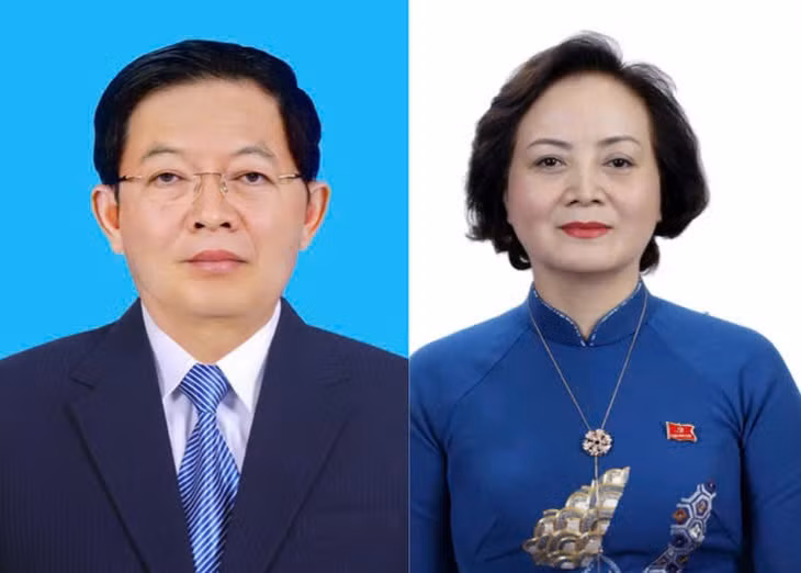 Hai tân Phó Thủ tướng Hồ Quốc Dũng và Phạm Thị Thanh Trà