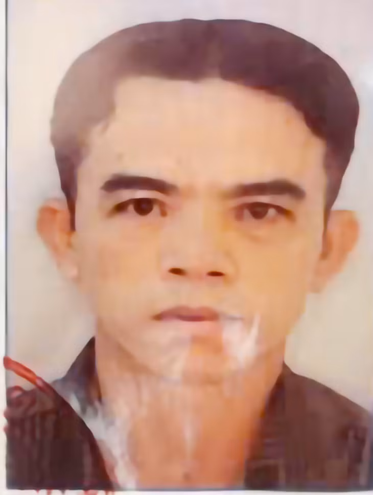 Đối tượng Huỳnh Trung Nghĩa, người đã đâm trọng thương chủ nhà sau khi bị nhắc nhở trong lúc nhậu. Ảnh: Vũ Tiến
