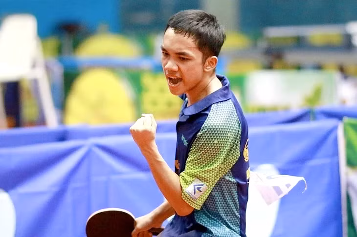 Đinh Anh Hoàng là một trong số niềm hy vọng của bóng bàn Việt Nam tại các kỳ SEA Games - Ảnh: BTC
