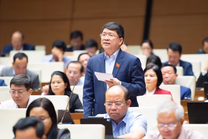 Đại biểu Tạ Văn Hạ (Đoàn TP Đà Nẵng). (Ảnh: DUY LINH)