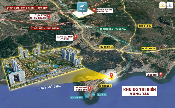 Vị trí dự án Sun Vũng Tàu