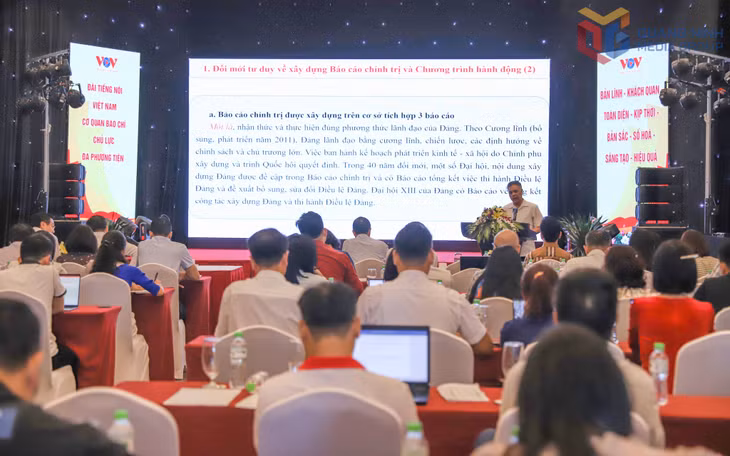 Quang cảnh hội nghị tập huấn.