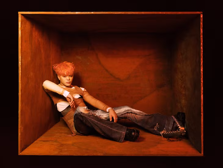 Tạo hình của RHYDER trong album đầu tay TRAP - Ảnh: NVCC