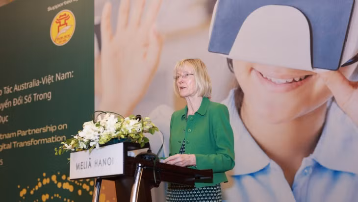 Đại sứ Australia tại Việt Nam Gillian Bird. (Ảnh: Đại sứ quán Australia tại Việt Nam)
