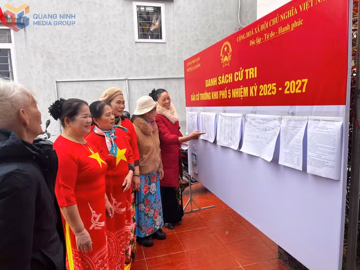Cử tri huyện Vân Đồn (cũ) nay là đặc khu Vân Đồn xem danh sách đại diện cử tri tại cuộc bầu cử trưởng thôn, bản, khu phố nhiệm kỳ 2025-2027.