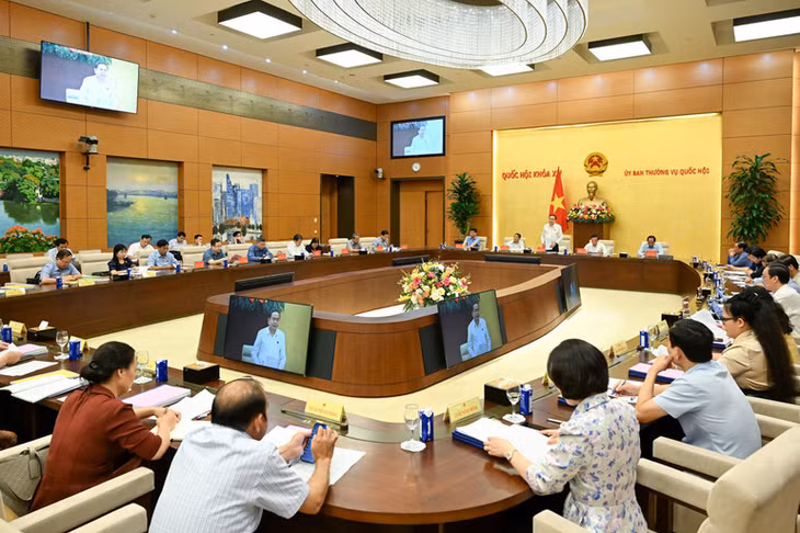 Quang cảnh hội nghị tại Nhà Quốc hội. (Ảnh: DUY LINH)