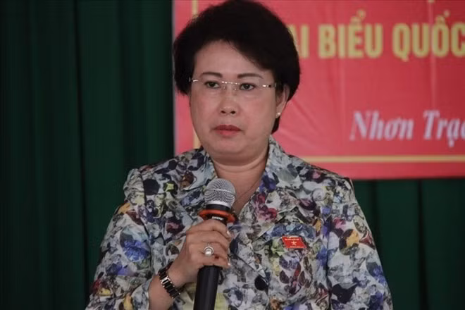 Cựu Phó Bí thư Tỉnh ủy Đồng Nai - Phan Thị Mỹ Thanh. Ảnh: Minh Châu