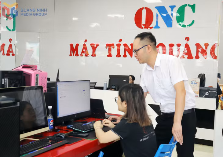 Anh Phạm Văn Đức, Giám đốc Công ty TNHH Máy tính Quảng Ninh là một trong những doanh nhân trẻ tiêu biểu hoạt động trong lĩnh vực công nghệ thông tin.&nbsp;
