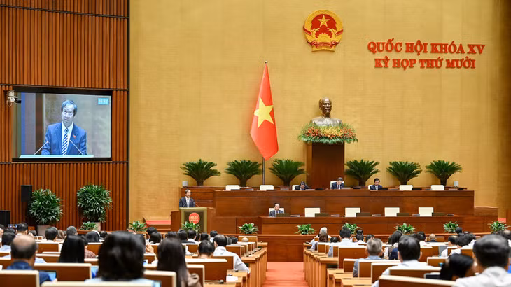 Kỳ họp thứ 10, Quốc hội khóa XV. (Ảnh: THỦY NGUYÊN)