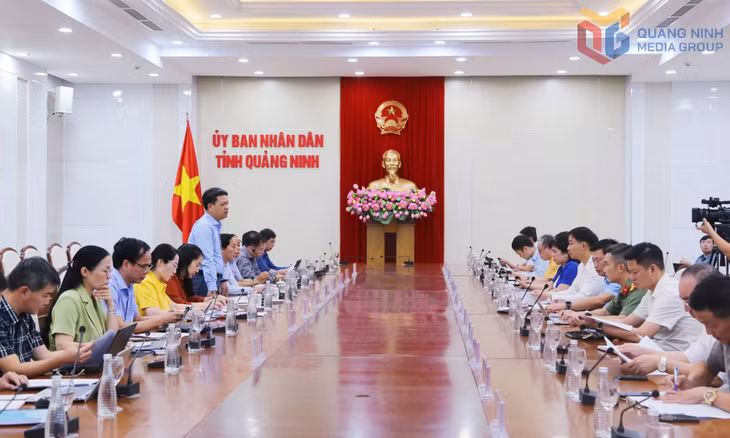Quang cảnh buổi làm việc.