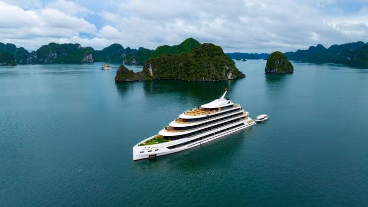 Ngắm vẻ đẹp kỳ vĩ của vịnh Hạ Long và trải nghiệm dịch vụ đẳng cấp trên Ha Long Bay Day Cruise 6 Star