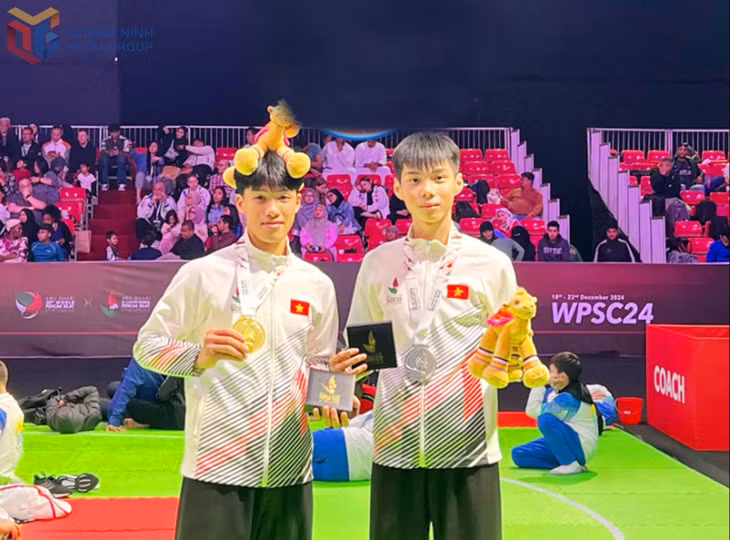 Pencak Silat Quảng Ninh giành 1 HCV và 1 HCB với 2 gương mặt trẻ tại Giải Vô địch Pencak Silat trẻ thế giới tại Dubai cuối năm 2024.