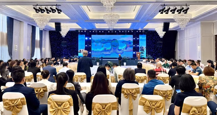 Quang cảnh buổi làm việc. 