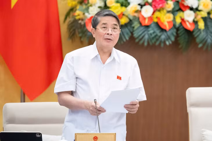 Phó Chủ tịch Quốc hội Nguyễn Đức Hải phát biểu kết luận. (Ảnh: DUY LINH)