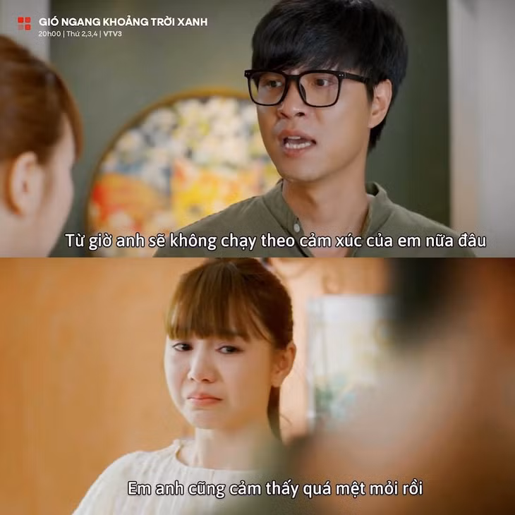 Nét diễn của Tô Dũng trong tập 27 “Gió ngang khoảng trời xanh” nhận được vô số lời khen. Ảnh: VFC.