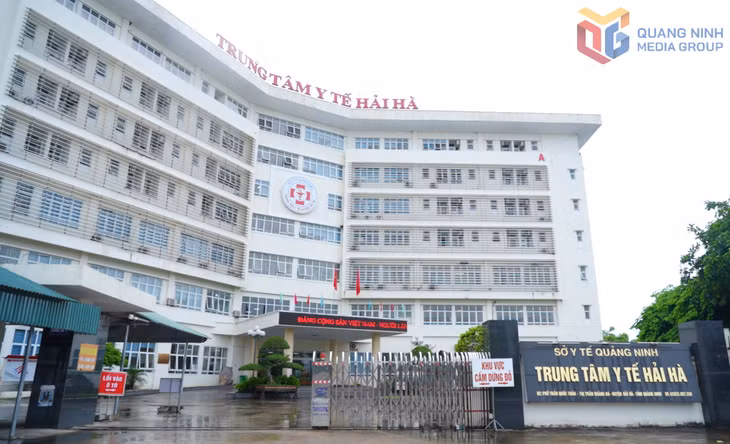 Trung tâm Y tế Hải Hà được đầu tư xây dựng khang trang, hiện đại.
