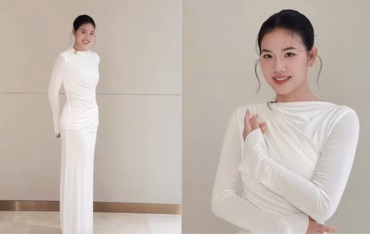 Hình ảnh mới của Ánh Viên ghi điểm với công chúng. Ảnh: Chụp từ trang cá nhân