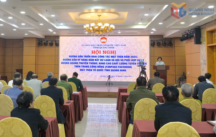 Ủy ban MTTQ tỉnh tổ chức hội nghị trực tiếp kết hợp trực tuyến về hướng dẫn kỹ năng nghiệp vụ cho đội ngũ gần 4.600 cán bộ Mặt trận toàn tỉnh, tháng 3/2025.