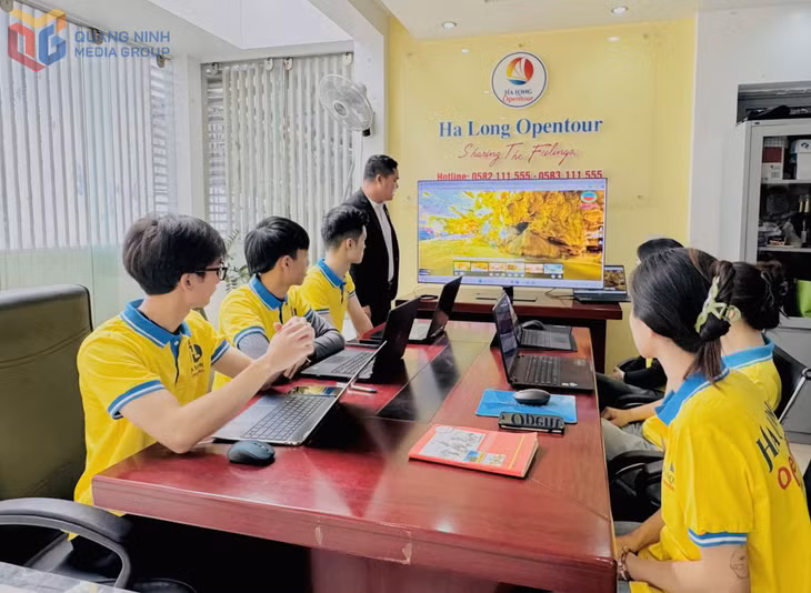 Công ty CP Du lịch Mở Hạ Long thu hút nguồn nhân lực trẻ để đẩy mạnh chuyển đổi số trong công ty.