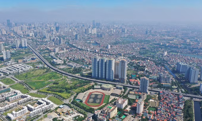 Một góc khu đô thị Linh Đàm, Hà Nội. Ảnh: Ngọc Thành