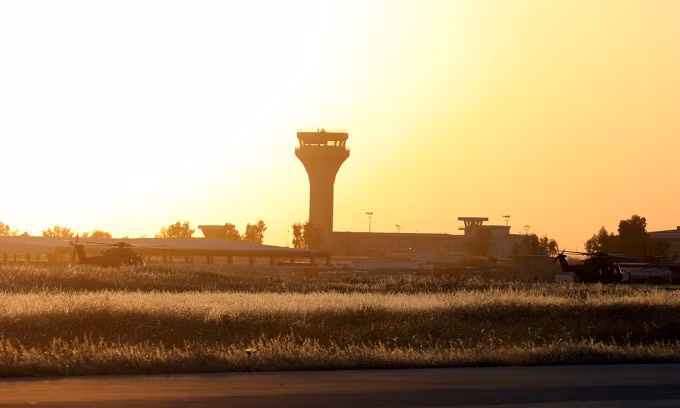 Căn cứ không quân Erbil, Iraq tháng 6/2021. Ảnh: US Army