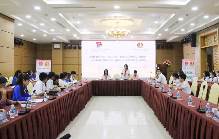 Hội đồng trẻ em tỉnh đã tổ chức kỳ họp thứ VIII, giai đoạn 2018-2022.