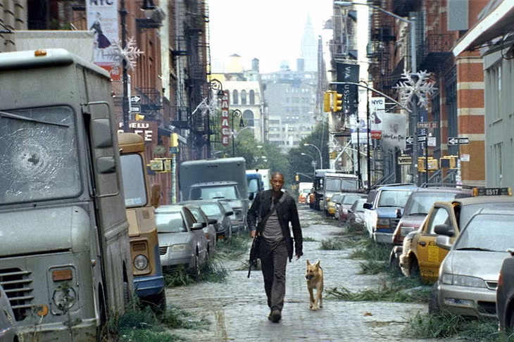 I Am Legend được đầu tư 150 triệu USD chi phí sản xuất và thu về 585,4 triệu USD từ phòng vé toàn cầu (theo Box Office Mojo). Ảnh: IMDb.