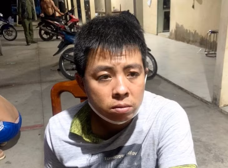 Bình tại cơ quan điều tra.