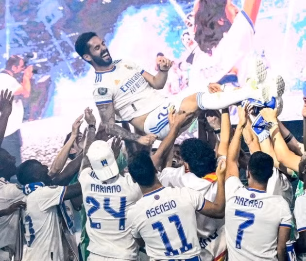Real vẫn coi Isco là một phần của chức vô địch European Cup/Champions League thứ 14 trong lịch sử CLB.