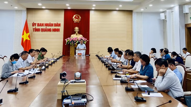 UBND tỉnh làm việc với lãnh đạo các nhà máy nhiệt điện để rà soát các chỉ tiêu tăng trưởng và nắm bắt khó khăn của các nhà máy.