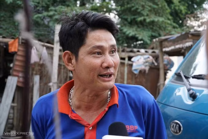Anh Vũ Đức Minh kể lại giây phút giáp mặt, vây bắt Triệu Quân Sự. Ảnh: Lê Hoàng