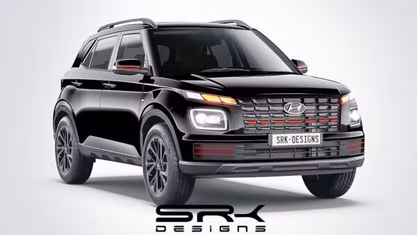 Bản dựng của Hyundai Venue Knight Edition 2022 lộ diện