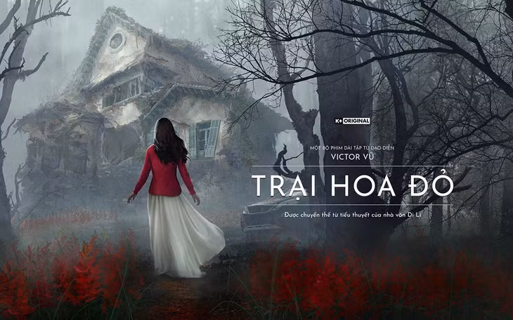 Poster phim "Trại Hoa Đỏ". (Ảnh: K+)
