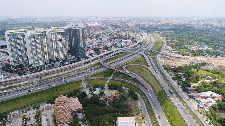 Các quận 2, 9 và Thủ Đức được gộp thành TP Thủ Đức để tạo bệ phóng cho phát triển kinh tế - xã hội TP Hồ Chí Minh. Ảnh minh họa: Mạnh Linh/Báo Tin tức