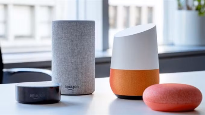 Một số mẫu loa hỗ trợ Alexa của Amazon. Ảnh: Amazon