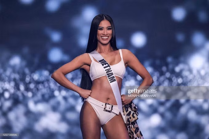 Kim Duyên của Việt Nam lọt top 16 tại Hoa hậu Hoàn vũ 2021 (Ảnh: Getty Images).