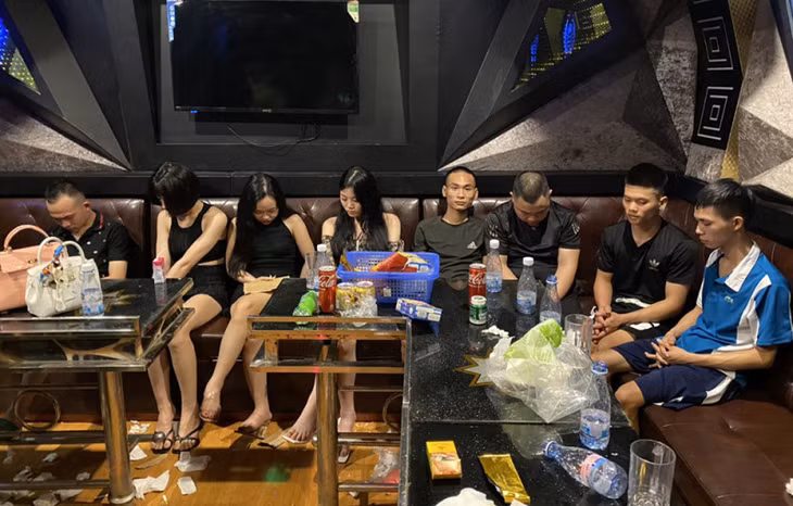 Hiện trường vụ việc.